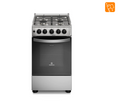 Cocina a Gas 4 Platos Mademsa LimpiaFácil y Parrillas de Alambrón FM4ES Silver