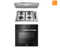 Kit empotrable Horno OM6TB + Encimera a Gas KM4GX + Campana DM6SS